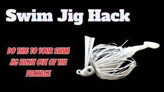 Swim Jig Hack (A tip you never knew about)