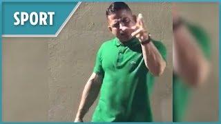 Angry Miami football fan calls out Millwall firm