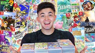 EmSwizzle's Nintendo Switch Game Collection!