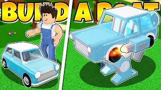 THIS CAR Transforms into a WALKER MECH!  Roblox Build a Boat Reddit