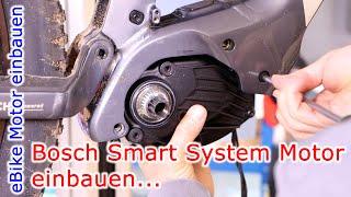 Bosch SmartSystem eBike Motor einbauen