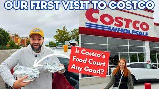 1st Visit To Costco - Shopping Haul & Trying The World Famous Food Court!