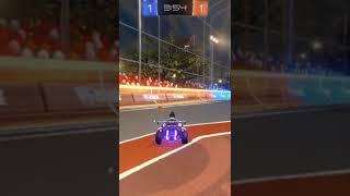 rocket league - лучший отбой в кольцах #rocketleague