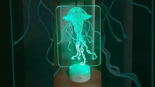 3d plexiglass night light (3d ночник из оргстекла)