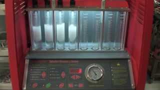 Full Throttle Speed Fuel Injector Bench Testing & Cleaning