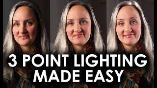 HOW TO DO 3 POINT LIGHTING - Three Point Lighting Tutorial - Filmmaking 101
