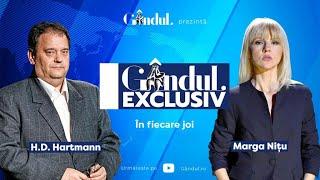 GÂNDUL EXCLUSIV, cu Marga Nițu și H.D. Hartmann: Trump. Reconfigurare traseu!