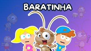 Eu vi uma Baratinha | Música infantil | Desenho infantil | Caio e Carol