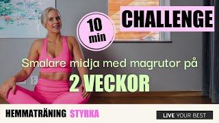 HEMMATRÄNING - ABS CHALLENGE - Få magrutor på 2 veckor