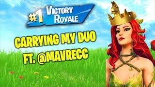 Carrying my Duo in Fortnite w/ @Mavrecc