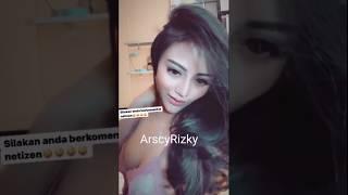 marcella zhafirah live hot dance selebgram