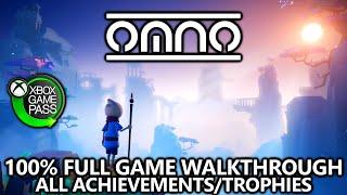 Omno - 100% Full Game Walkthrough - All Achievements/Trophies, Collectibles, and Puzzle Solutions