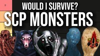 Would I Survive These SCP MONSTERS? (Tier List)