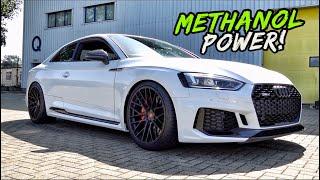 THE AUDI RS5 GETS A SICK METH INJECTION SET UP! MORE POWER!?