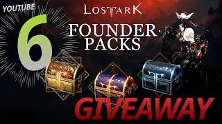 LOST ARK 6 FOUNDERS PACK GIVEAWAY. JOIN US .