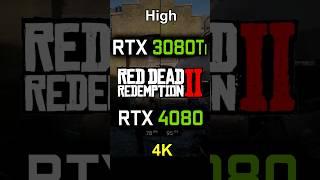 RTX 3080 Ti vs RTX 4080 in Red Dead Redemption 2 | 4K