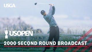 2000 U.S. Open (Round 2): Tiger Woods Propels up the Leader Board at Pebble Beach | Full Broadcast