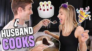Husband Cooks My Favorite BIRTHDAY MEAL || RachhLoves