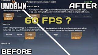 BEGINI CARA UNLOCK 60FPS DIHP KENTANG| GARENA UNDAWN