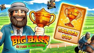 reviewing the *NEW* big bass return to the races slot!