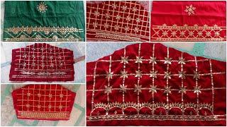 Gota Patti embroidery sleeves designs / gota patti work / manisha suthar