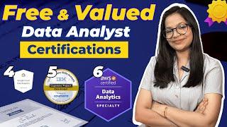 TOP 5 Best Certificates for DATA ANALYTICS | Google | IBM | CISCO | HARVARD