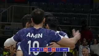 VOLLEYBALL NATIONS LEAGUE 2024 | Best fight scene Iran vs Argentina match