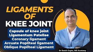 LIGAMENTS OF KNEE JOINT : Part 1