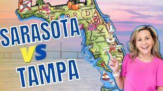 SARASOTA VS. TAMPA. Florida Gulf Coast Cities. Choosing the Right City for YOU.