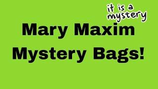 Mary Maxim Mystery Yarn Bags || Knee Deep In Stitches