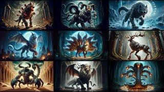 The Amazing Hybrids of Mythical Creatures!