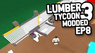 MODDED WOOD SORTING SETUP - Lumber Tycoon 3 Modded #8