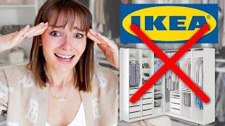 Why I Regret Using Ikea Pax System To Build My Closet And What I Learnt *DON'T MAKE MY MISTAKES!*