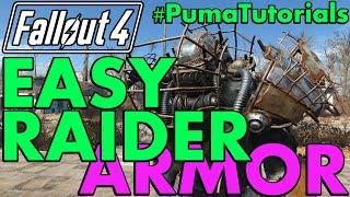 FALLOUT 4: EASY RAIDER POWER ARMOR Full Set Location and Guide #PumaTutorials