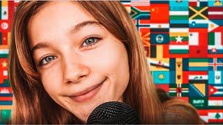 {ASMR} WHISPERING IN DIFFERENT LANGUAGES! 2.0