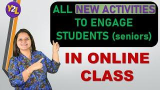 All NEW activities to engage middle and senior students in class