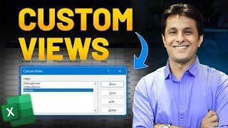 9.3 How to Use Custom Views in Excel | Hide & Show Data Smartly
