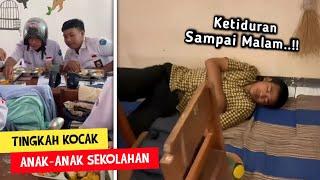 Ketiduran Di Kelas Sampai Malam..!! Inilah Deretan Momen Kocak Para Siswa Di Sekolah - Pt.9