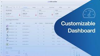 The best Fully Customizable Amazon Dashboard, Elite Seller Tools