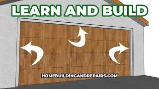 How To Frame Recessed Garage Door Wall For Fancy Homes