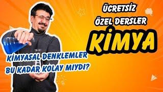 Kimyasal Denklemler Bu Kadar Kolay mıydı? I Ücretsiz Özel Ders