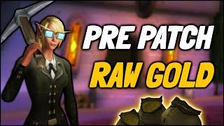 WOTLK Pre Patch Raw Gold Farming Guide