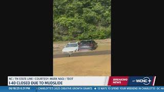 Mudslide shuts down I-40 near NC-TN state line