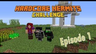 Hardcore Hermit Challenge Ep. 1 - A True Stonemason (ft. Hudinio and sassyrogue)