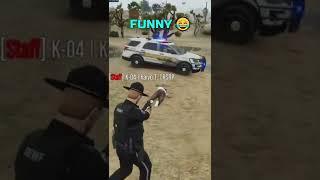 BCSO ends COP pursuit DRAMATICALLY!  | #RSRP #shorts #fivem #gtarp