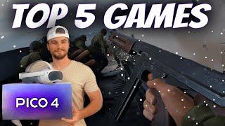 Top 5 Must-Play Pico 4 Games