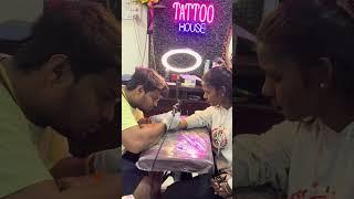 Tattoo mini vlog 7 ( couple anniversary special deign)#tattovlog #tattooartist #tattooking #ink