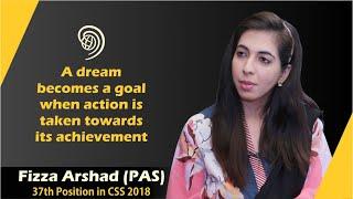 World Times Interview Series | Fizza Arshad (37th in Pakistan, PAS, CSS 2018)|(Full Episode)