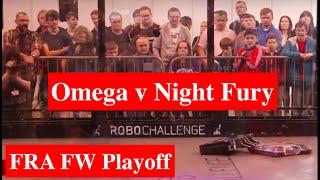 FRA FW - Omega v Night Fury - RC Fighting Robot Wars - 2016 International Championships