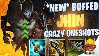 WILD RIFT | *NEW* BUFFED JHIN ONESHOTS LIKE CRAZY | Challenger Jhin Gameplay | Guide & Build